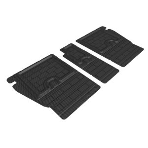 Mercedes-Benz GLC Seatback Protector - 3D MAXpider - Kagu - Black - `16-`22 Mercedes-Benz GLC Seatback Protector - 3D MAXpider - Kagu - Black - `16-`22